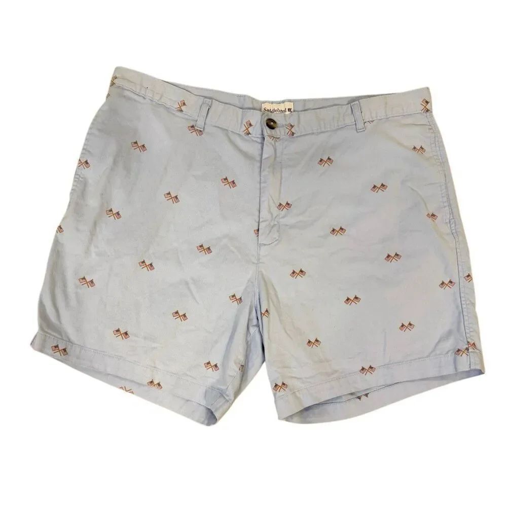 Saddlebred Men’s Shorts American Flag Sz. 42W